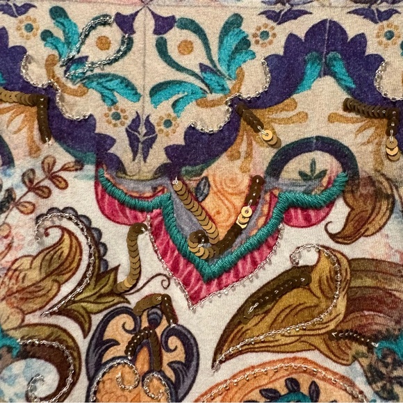 Colorful Patterned Women's Top - Picture 9 of 10